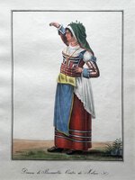 DONNA DI BARANELLA, CONTEA DI MOLISE by School of/in the manner of Michela De Vito