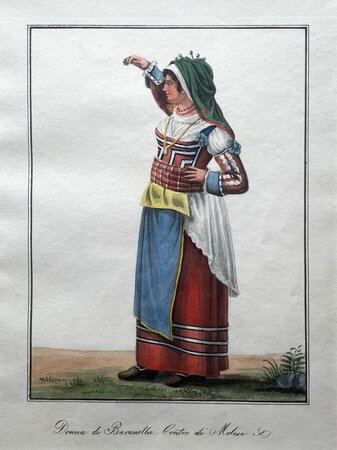 DONNA DI BARANELLA, CONTEA DI MOLISE by School of/in the manner of Michela De Vito