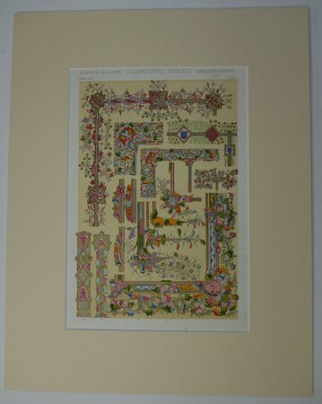 ILLUMINATED MANUSCRIPTS NO.2. by JONES, Owen; engraved by Francis Bedford.