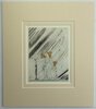 Another image of ‘Just as they bent down to take the rose a big dense snow-drift came and carried them away’ by By Kay Nielsen.