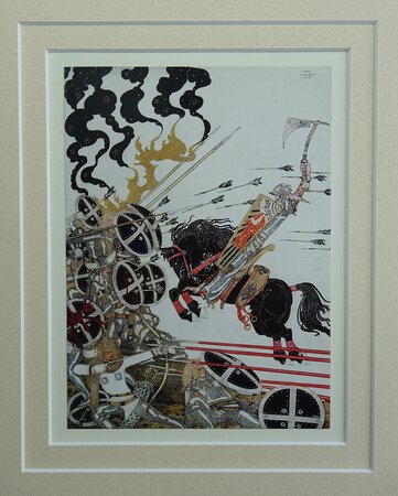 ‘The Lad in the Battle’ by By Kay Nielsen.