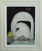 Another image of ‘And this time she whisked off the wig; and there lay the lad, so lovely and white and red, just as the Princess had seen him in the morning sun’ by By Kay Nielsen.