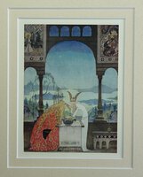 ‘The King went into the Castle, and at first his Queen didn’t know him, he was so wan and thin, through wandering so far and being so woeful’ by By Kay Nielsen.