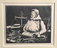 THE SLEEPY FISHWIFE. by Clare Leighton.