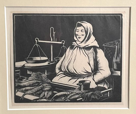 THE SLEEPY FISHWIFE. by Clare Leighton.