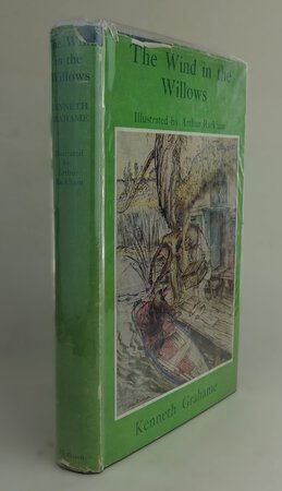 THE WIND IN THE WILLOWS. by GRAHAME, Kenneth. Illustrated by, RACKHAM, Arthur. Introduction by, MILNE, A.A.