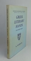 GREEK LITERARY HANDS, A.D. 400-1600. by BARBOUR, R.