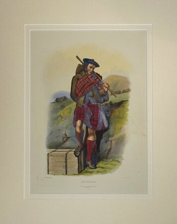 MACALISTER TARTAN. by McIan, Robert Ronald (sometimes Robert Ranald).