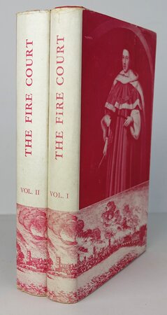 THE FIRE COURT. [In Two Volumes]. by Edited by JONES, Philip, E.