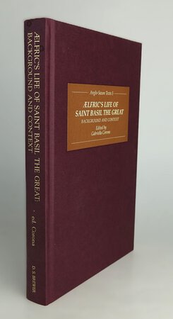 AELFRIC'S LIFE OF SAINT BASIL THE GREAT. by Edited by CORONA, Gabriella.