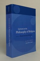 LECTURES ON THE PHILOSOPHY OF RELIGION by HEGEL, G.W.F.; edited by HODGSON, Peter C.