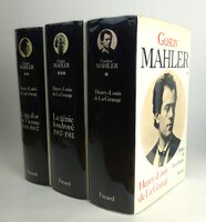 GUSTAV MAHLER. [Three Volumes] by de La GRANGE, Henry-Louis.