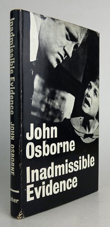 INADMISSABLE EVIDENCE. by OSBORNE, John.