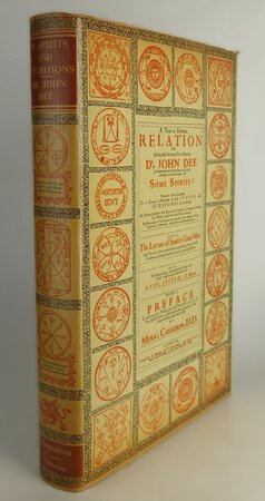A TRUE AND FAMOUS RELATION OF WHAT PASSED FOR MANY YEARS BETWEEN DR. JOHN DEE (A MATHEMATICIAN OF GREAT FAME IN Q. ELIZABETH AND KING JAMES THEIR REIGNES) AND SOME SPIRITS: by DEE, John. With a Preface by Meric. CASAUBON, D.D.