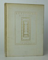 EUPALINOS, OR THE ARCHITECT. by VALERY, Paul. Translated with a Preface by STEWART, William McCausland.