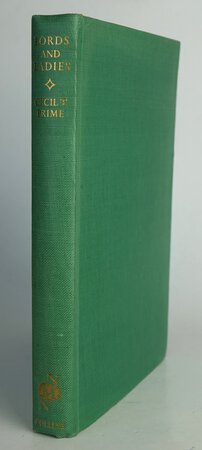 A New Naturalist Special Volume: LORDS AND LADIES. by PRIME, Cecil T.