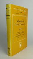 ADOMNAN'S LIFE OF COLUMBA. by Edited and Translated by: ANDERSON, Alan Orr and ANDERSON, Marjorie Ogilvie.