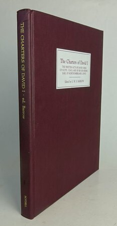 THE CHARTERS OF DAVID I by BARROW, G.W.S.