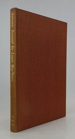 AUTUMN JOURNAL [First Edition] by MACNEICE, Louis.