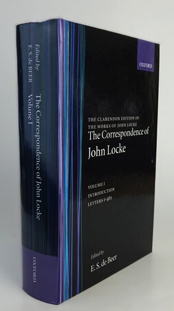 THE CORRESPONDENCE OF JOHN LOCKE. by Edited by DE BEER, E.S.