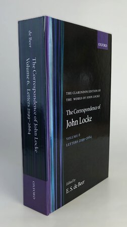 THE CORRESPONDENCE OF JOHN LOCKE. by Edited by DE BEER, E.S.