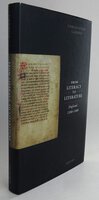 FROM LITERACY TO LITERATURE. by CANNON, Christopher. [Author’s presentation copy]