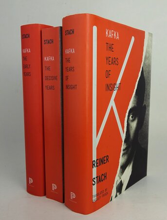 KAFKA. A Biography in Three Volumes: by STACH, Reiner. Translated by FRISCH, Shelley.