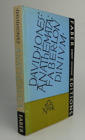 THE ANATHEMATA. by JONES, David.