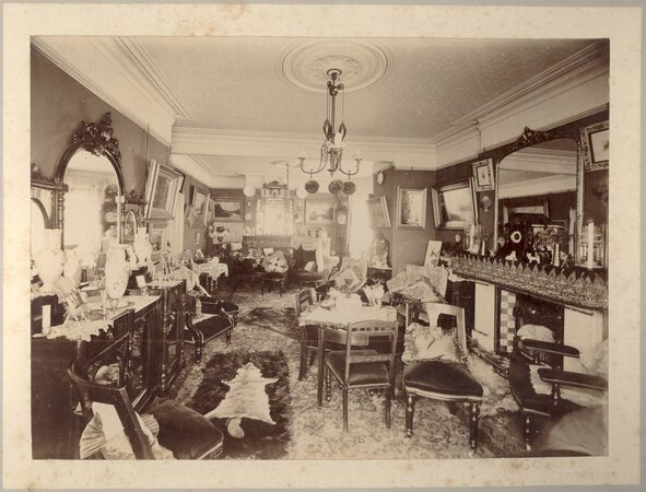 Untitled: Four original photographs by (BLACKPOOL GUEST HOUSES) DEARDEN, Arthur.