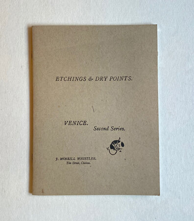 An Exhibition of Etchings Dry Points & Lithographs by James McNeill Whistler by Signed by Eduardo Paolozzi [WHISTLER]
