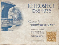 Retrospective 1935-1936: Gardens by William Wood and Son Limited by WILLIAM WOOD & SONS LIMITED