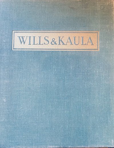 H. W. Wills, F.R.I.B.A., W. Kaula, A.R.I.B.A. Architects by [WILLS & KAULA]
