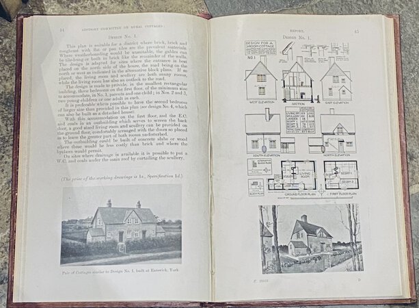 Report of the Committee by [ NEW EARSWICK ETC.,] ADVISORY COMMITTEE ON RURAL COTTAGES