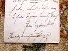 Another image of LETTER by PRINCE GEORGE, DUKE OF CAMBRIDGE, COMMANDER-IN-CHIEF BRITISH FORCES by PRINCE GEORGE, DUKE OF CAMBRIDGE