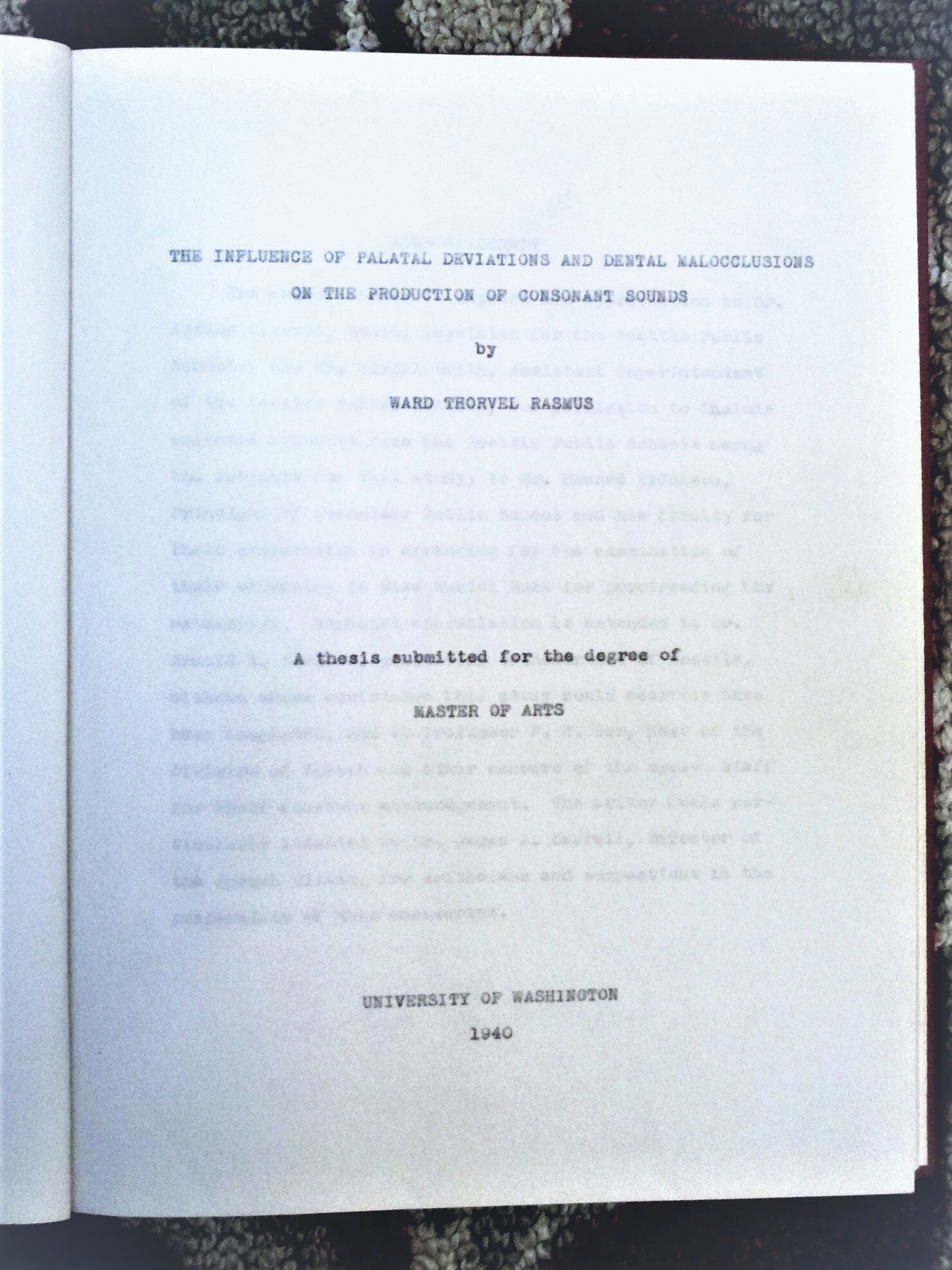 Thesis generator image