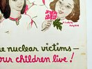 Another image of 1979 Protest Poster NO MORE NUCLEAR VICTIMS - LET OUR CHILDREN LIVE!