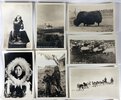 Another image of 11 Vintage ALASKA Real Photo RPPC Postcards NATIVE AMERICANS Dogs KAYAK Sleds
