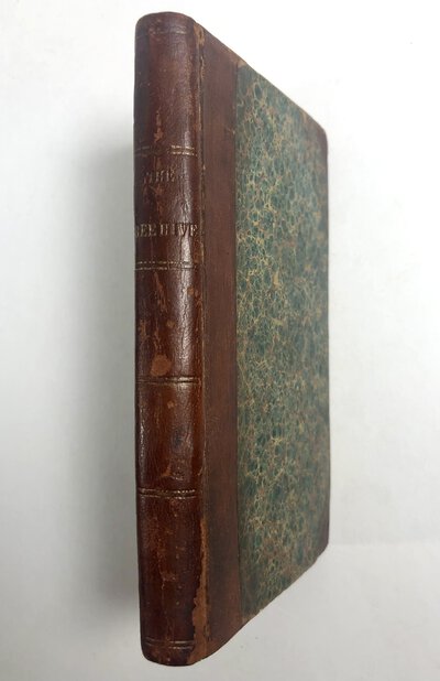 1828 Miniature American Children's Newspaper THE HIVE, includes Historic Events, Shipping News, Marriage, Deaths, Births, Tales of Adventure, Recommendations, Anecdotes, Poetry and more for young readers. Woodcuts, Scarce. by Various