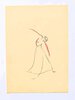 Another image of TANZ STUDIEN - 16 HAND COLORED PRINTS of DANCERS by HORST P. HORST Rare Art Studies by the Famous Fashion Photographer 1950