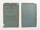 Another image of 1930 PSYCHIC MESSAGES FROM OSCAR WILDE by OUIJA BOARD and AUTOMATIC WRITING First Edition SPIRITUALISM Occult by Sir William F. Barrett, et al (Oscar Wilde)