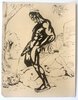 Another image of VINTAGE GAY MALE EROTICA PRINT COLLECTION Erotic Hyper Masculine Gay Men Leather Subculture Sexual Drawings circa 1960s