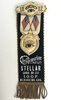 Another image of ODD FELLOWS I.O.O.F RIBBON Secret Society MENDOCINO STELLAR LODGE No. 213 Late 19th Century by International Order of Odd Fellows