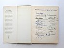 Another image of SYMBOLS OF FREEMASONS - SIGNED by MANY GRAND MASTERS at a REUNION in BERN, SWITZERLAND 1952 by Franz Carl Endres