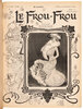 Another image of 25 Issues LE FROU-FROU Illustrated Journal of French Risqué Humor & Art - Paris 1902