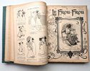 Another image of 25 Issues LE FROU-FROU Illustrated Journal of French Risqué Humor & Art - Paris 1902