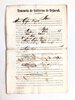 Another image of 1869 SEVEN ORIGINAL CUBAN CHINESE LABOR INDENTURES - Indentured Chinese