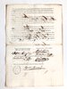 Another image of 1869 SEVEN ORIGINAL CUBAN CHINESE LABOR INDENTURES - Indentured Chinese