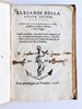 Another image of 1556 ALDINE / ALDUS PRESS Venice First Edition ELEGANZE DELLA LINGUA TOSCANA E LATINA by Paolo Manuzio, et al
