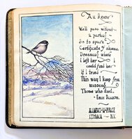 1919 AUTOGRAPH BOOK of WOMAN in BRITISH ARMY WOMEN'S CORP Q.M.A.A.C. Curragh Ireland