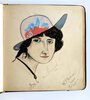 Another image of 1919 AUTOGRAPH BOOK of WOMAN in BRITISH ARMY WOMEN'S CORP Q.M.A.A.C. Curragh Ireland